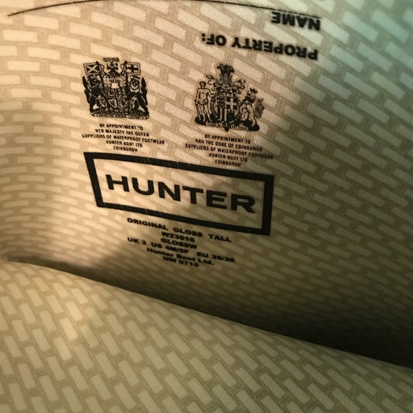 Hunter boots - Picture 3 of 3